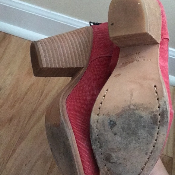 Ray & bone red boots - Picture 4 of 4